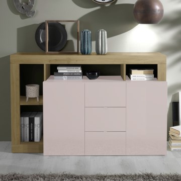 Commode LENOR cachemire/marron