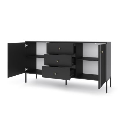 Commode LUE noire