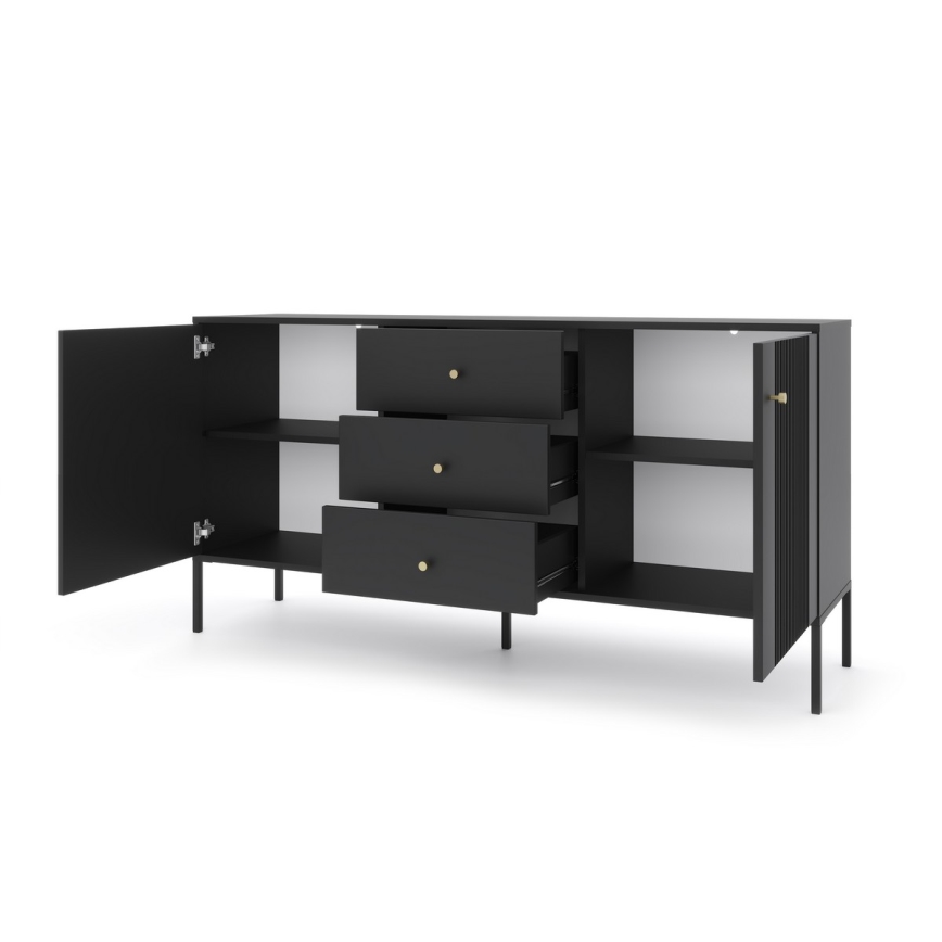 Commode LUE noire