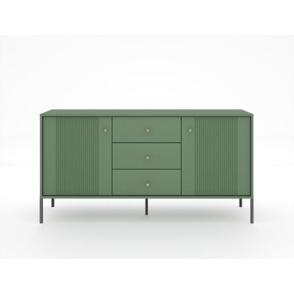Commode LUE vert/noir