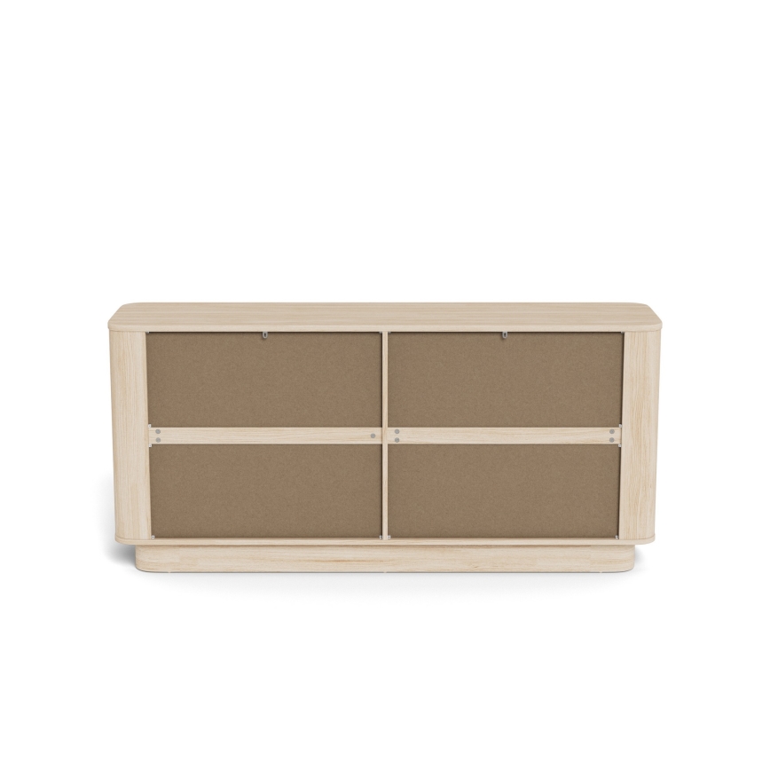 Commode MADERA 160x75 cm en chêne blanchi