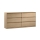 Commode MIYABI 181 x 86 x 40 cm chêne Cremona