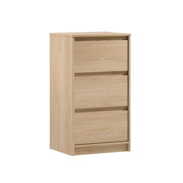 Commode MIYABI 47 x 86 x 40 cm, chêne Cremona