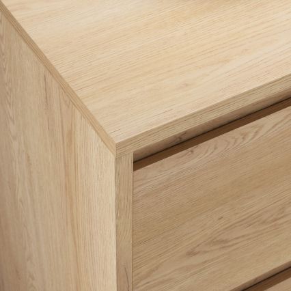 Commode MIYABI 47 x 86 x 40 cm, chêne Cremona