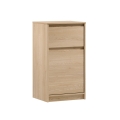 Commode MIYABI 47x86x40 cm chêne Cremona