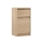 Commode MIYABI 47x86x40 cm chêne Cremona