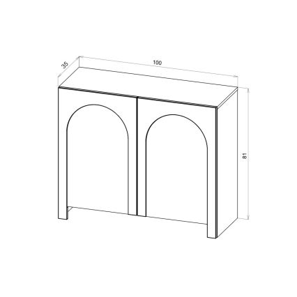 Commode NIO anthracite