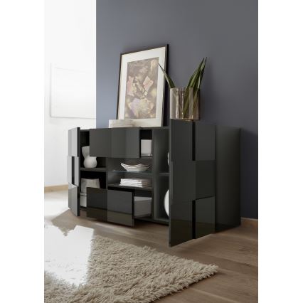 Commode SERIAN anthracite
