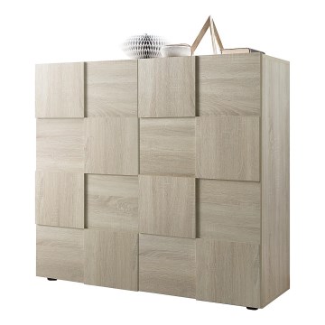Commode SERIAN chêne Sonoma