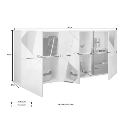 Commode TAVRI chêne Sonoma