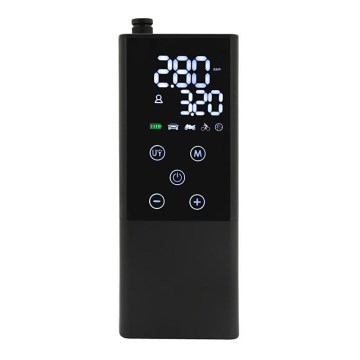 Compresseur numérique de poche 4000 mAh 5V noir