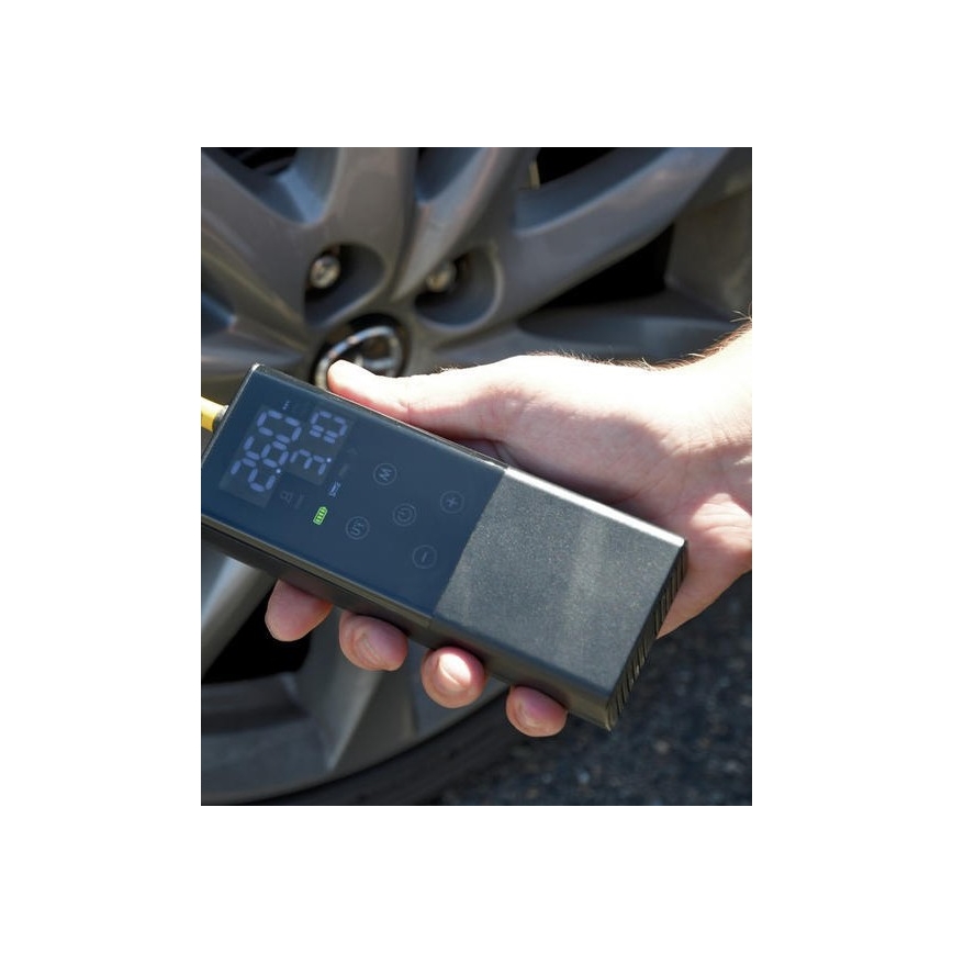 Compresseur numérique de poche 4000 mAh 5V noir
