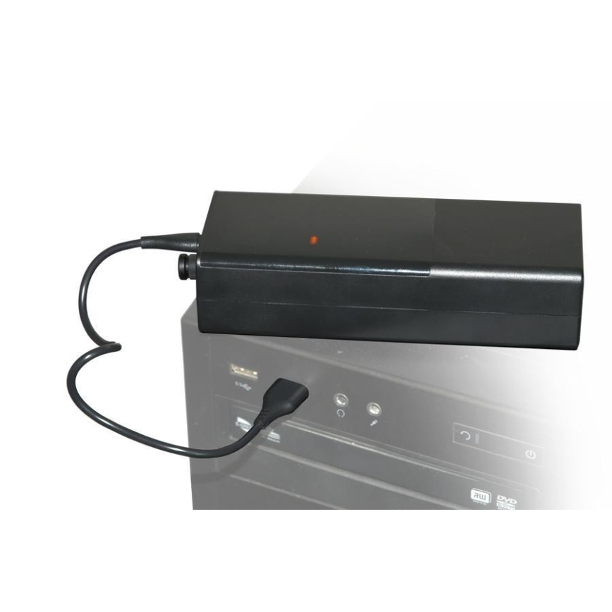 Compresseur numérique de poche 4000 mAh 5V noir