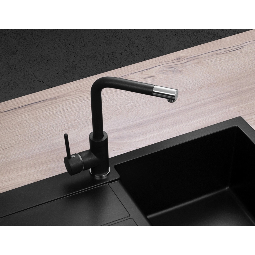 Concept BDG4327BC - Keukenkraan 27,3 cm graniet/zwart