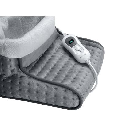 Concept BV1020 - Chausson chauffant électrique 100 W/230 V 30×30 cm gris/blanc