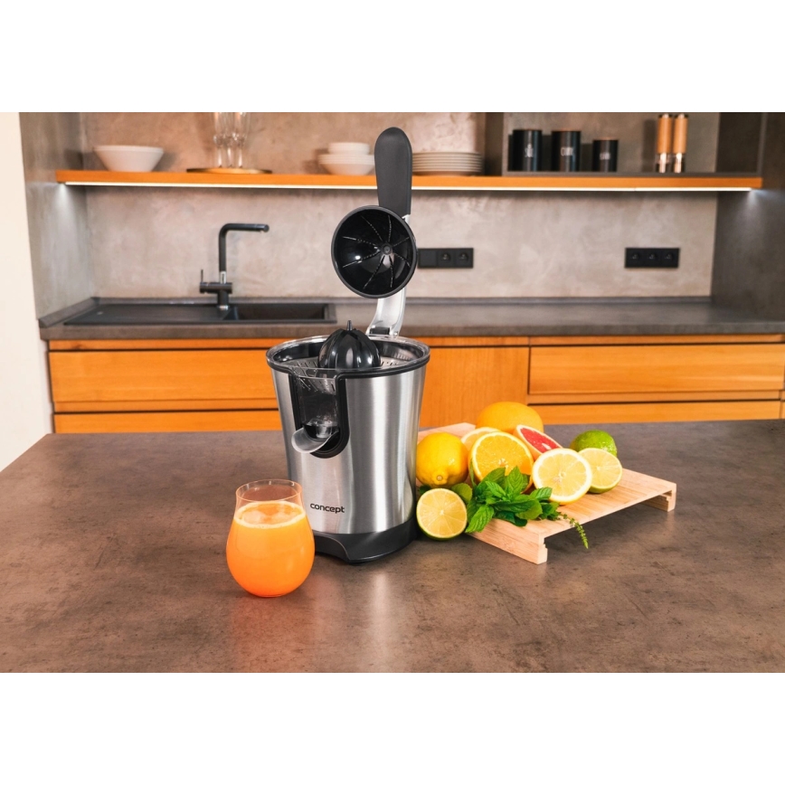 Concept CE3520 - Hefboomcitruspers 0,75 l, 160 W/230 V, RVS