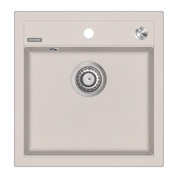 Concept DG00C50BE - Keukenspoelbak CUBIS 49x51 cm graniet/beige