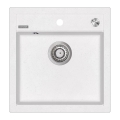 Concept DG00C50WH - Keukenspoelbak CUBIS 49x51 cm graniet/wit