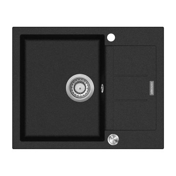 Concept DG05C45BC - Évier de cuisine CUBIS 50x62 cm granit/noir