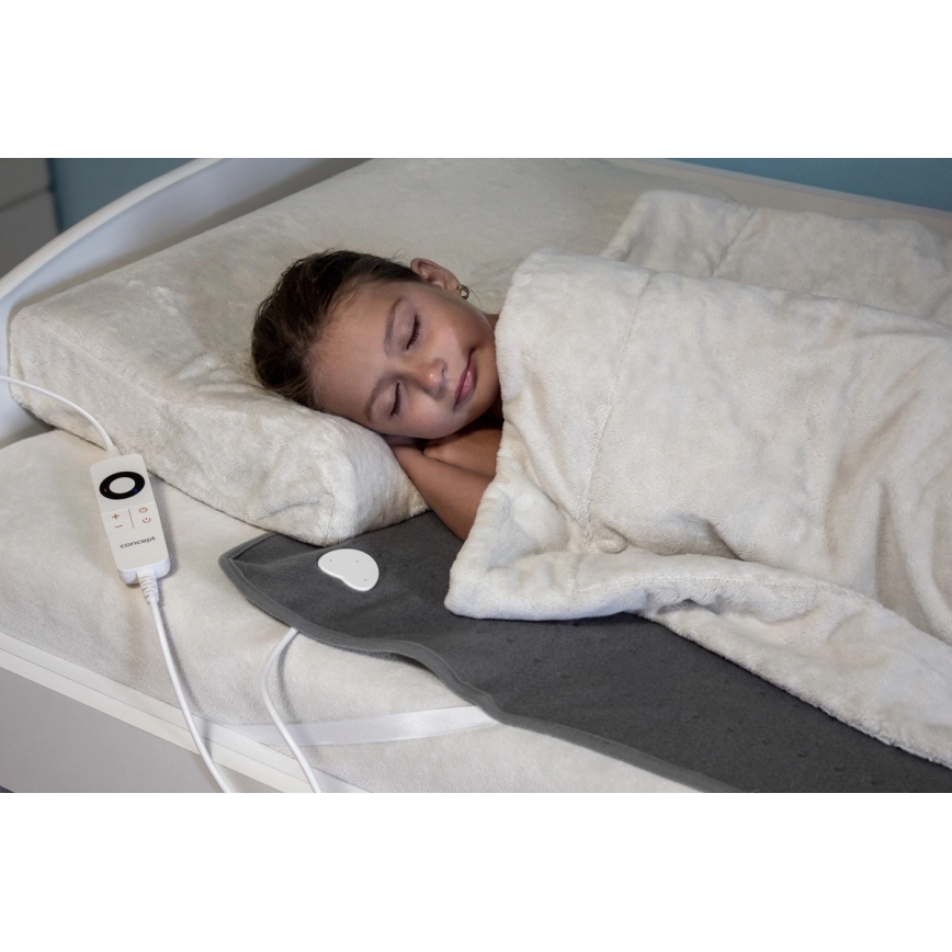 Concept DV7430 - Tapis chauffant électrique 100W/230V 150x80 cm gris