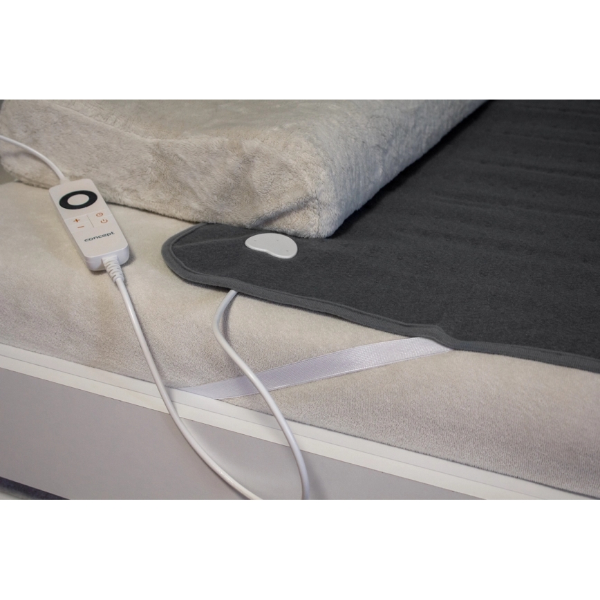 Concept DV7430 - Tapis chauffant électrique 100W/230V 150x80 cm gris