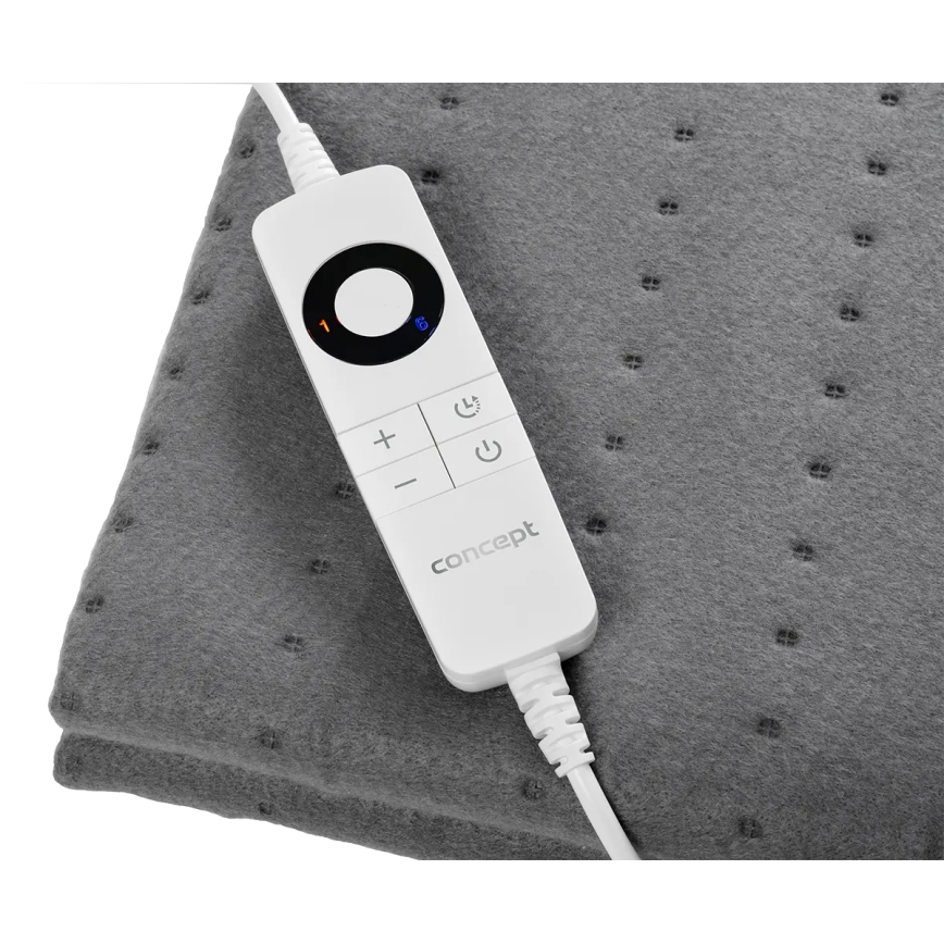 Concept DV7430 - Tapis chauffant électrique 100W/230V 150x80 cm gris