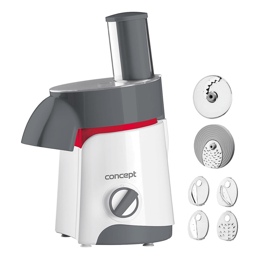 Concept ES1000 - Râpe électrique 200W/230V blanc/gris
