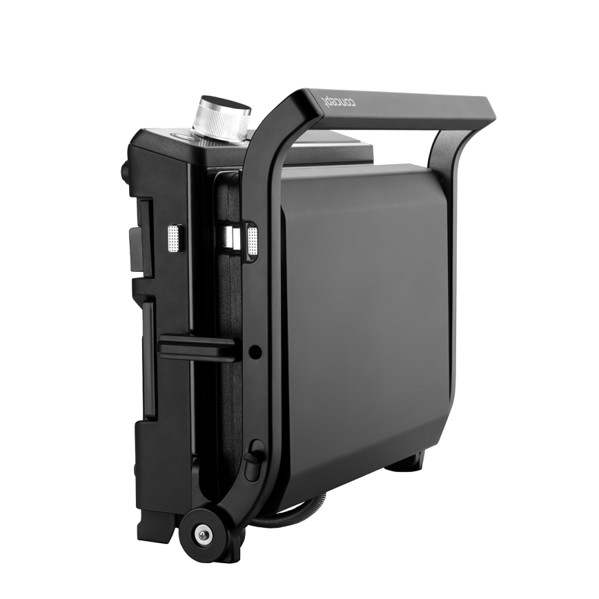 Concept ge3500 - Contactgrill met temperatuursonde 2000W/230V zwart