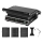 Concept ge3550 - Contactgrill met temperatuursonde 2000W/230V zwart