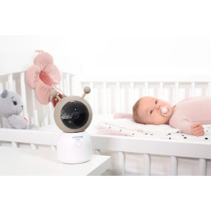 Concept KD4000 - Slimme babyfoon met bewegingssensor SMART KIDO 4,5W/230V Wi-Fi beige