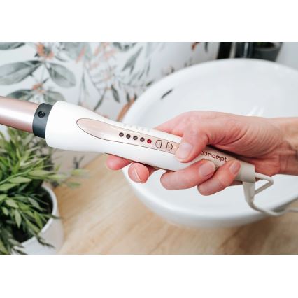 Concept KK2125 - Kegeltang GLAM STYLE 42W/230V, wit/roségoud