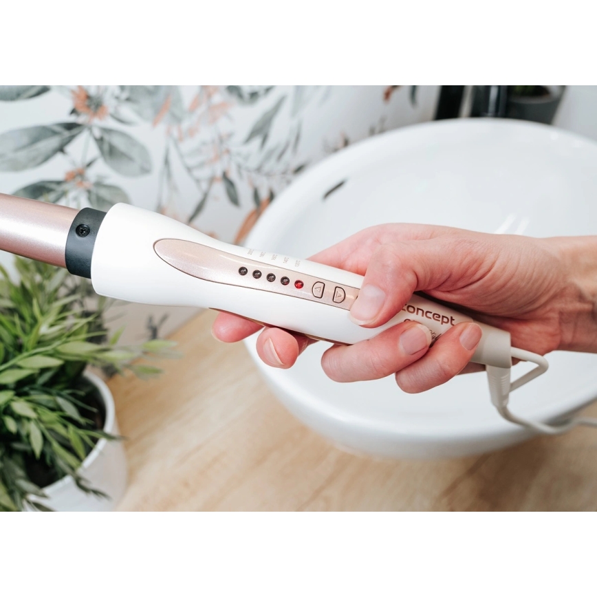 Concept KK2125 - Kegeltang GLAM STYLE 42W/230V, wit/roségoud