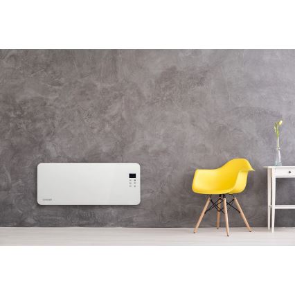 Concept KS4000 - Convecteur / radiateur électrique 1000/2000 W IP24 blanc + télécommande