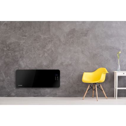Concept KS4010 - Convecteur électrique 1000/2000 W IP24 noir + télécommande
