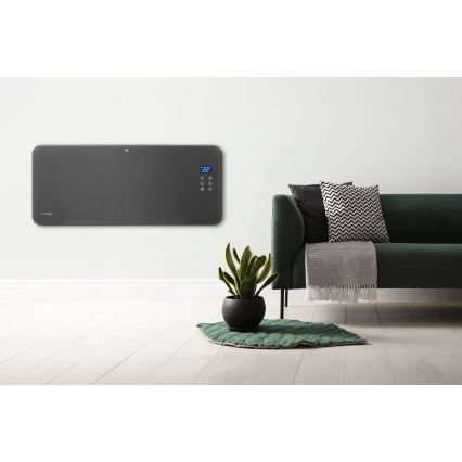 Concept KS4100 - Slimme elektrische directe kachel/convectorkachel 1000/2000W Wi-Fi IP24 grijs