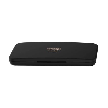 Concept KZ2020 - LED Miroir cosmétique de poche PERFECT SKIN LED/1,5W/5V 4500-5500K 300 mAh noir