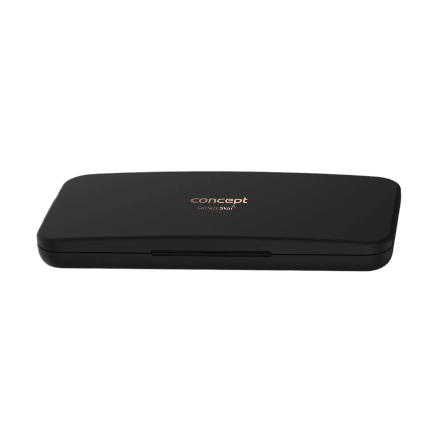 Concept KZ2020 - LED Miroir cosmétique de poche PERFECT SKIN LED/1,5W/5V 4500-5500K 300 mAh noir