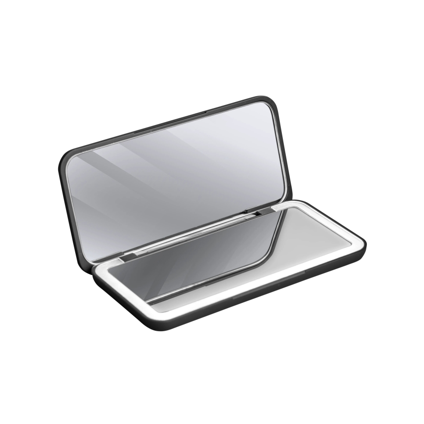 Concept KZ2020 - LED zakspiegel PERFECT SKIN LED/1,5W/5V 4500-5500K 300 mAh zwart