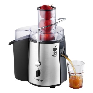 Concept LO7026 - Centrifugaal sapcentrifuge 1000W/230V zwart/roestvrij staal
