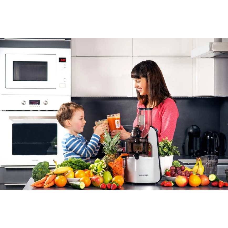 Concept LO7065 - 3-in-1 slowjuicer 240 W/230 V, grijs