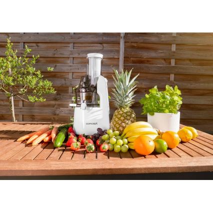 Concept LO7066 - 3-in-1 slowjuicer (schroefpers) 240W/230V, wit