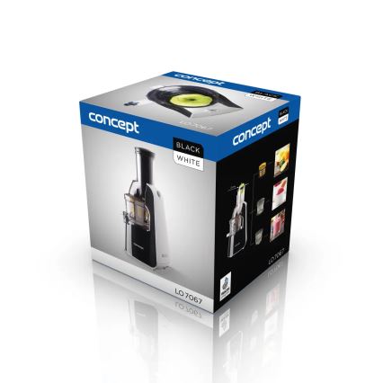 Concept LO7067 - 3-in-1 slowjuicer 240W/230V zwart