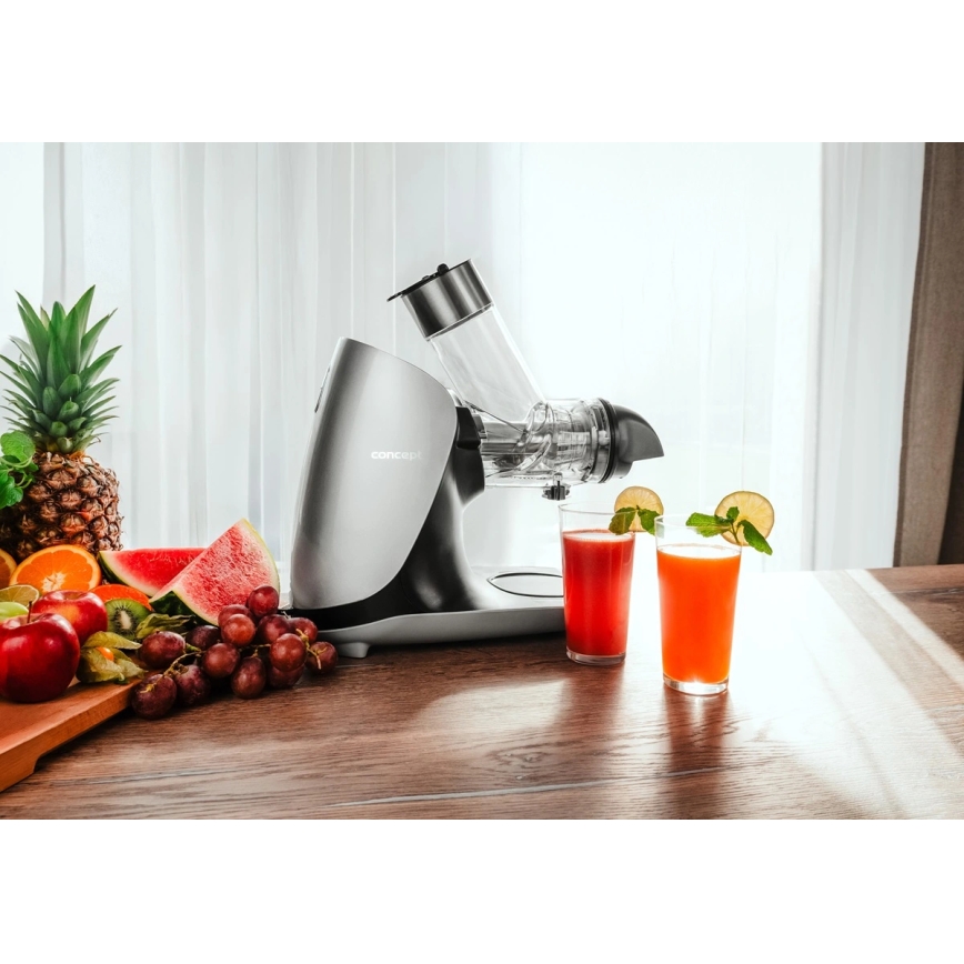 Concept LO7250 - Horizontale slowjuicer 200W/230V zwart/roestvrij staal