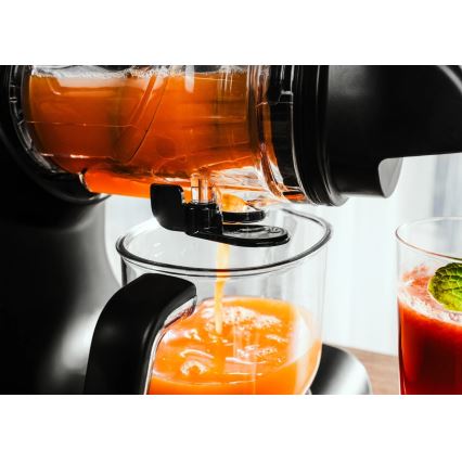 Concept LO7250 - Horizontale slowjuicer 200W/230V zwart/roestvrij staal