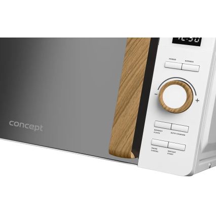 Concept MT4420wh - Four micro-ondes 800 W / 230 V, 20 L, blanc