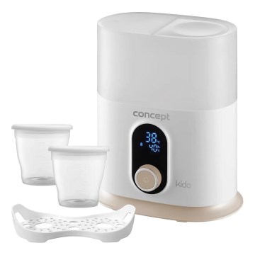 Concept OL4010 - Flesverwarmer 3-in-1 KIDO 200W/230V wit