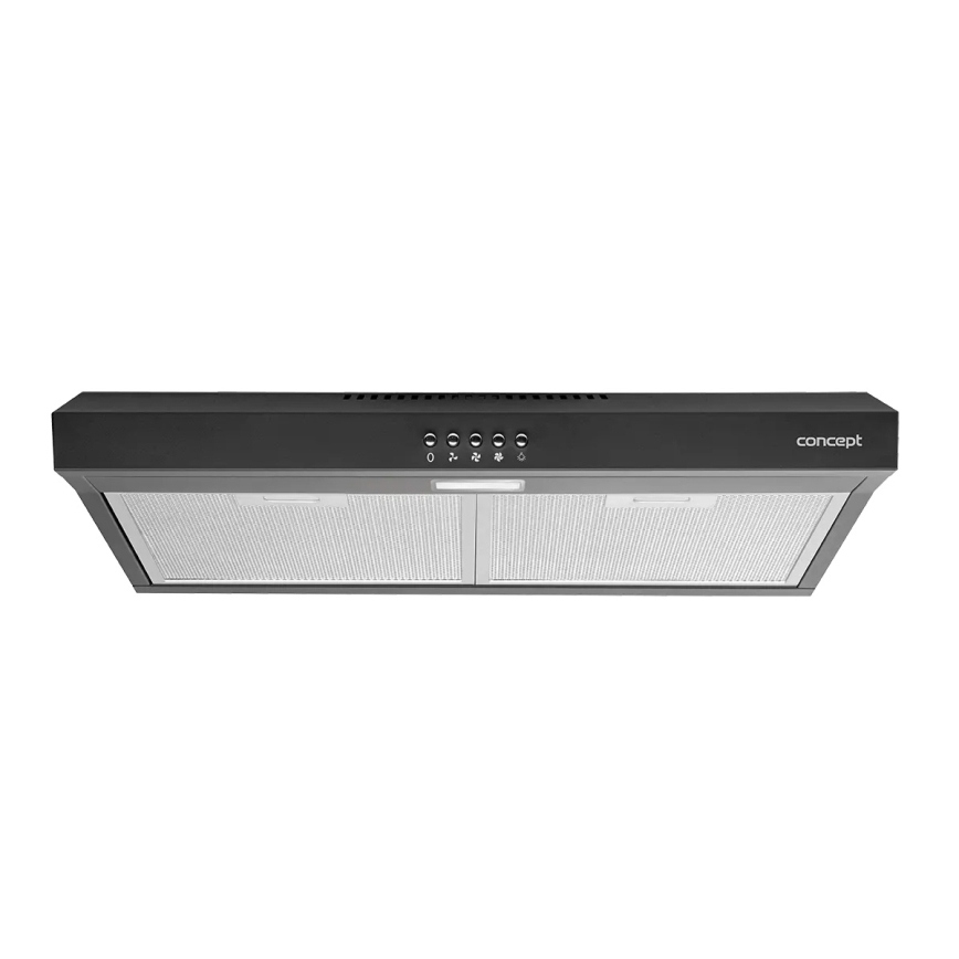 Concept OPP1250bc - Onderbouwafzuigkap 50 cm zwart