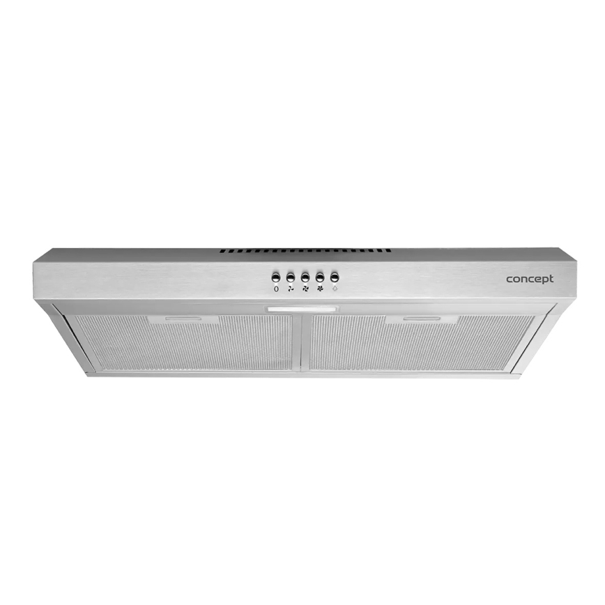 Concept OPP1260ss - Onderbouw afzuigkap 59,5 cm rvs