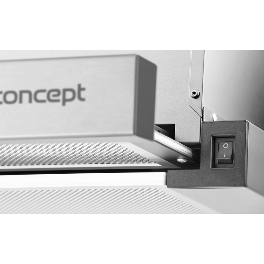 Concept OPV3150 - Hotte escamotable 49,5 cm inox