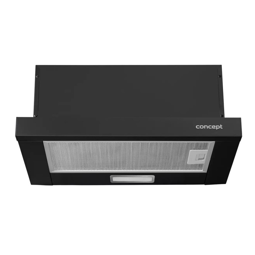 Concept OPV3150bc - Uittrekbare afzuigkap 49,5 cm zwart
